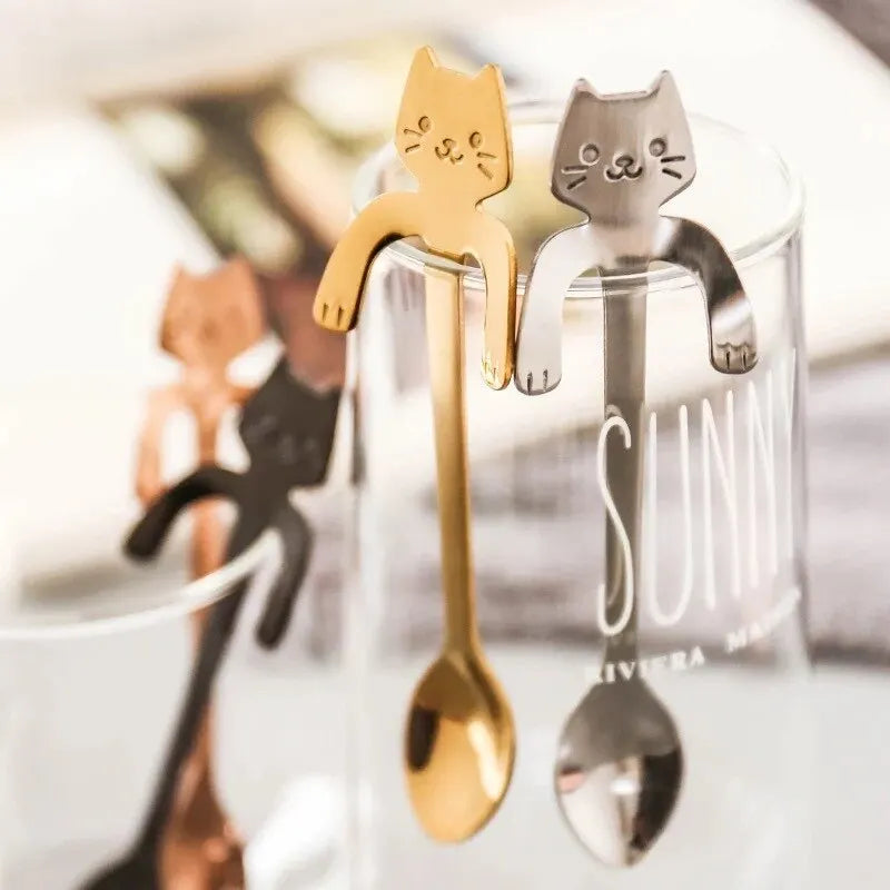 My Silly Spoons - 4PC Cat Spoon -